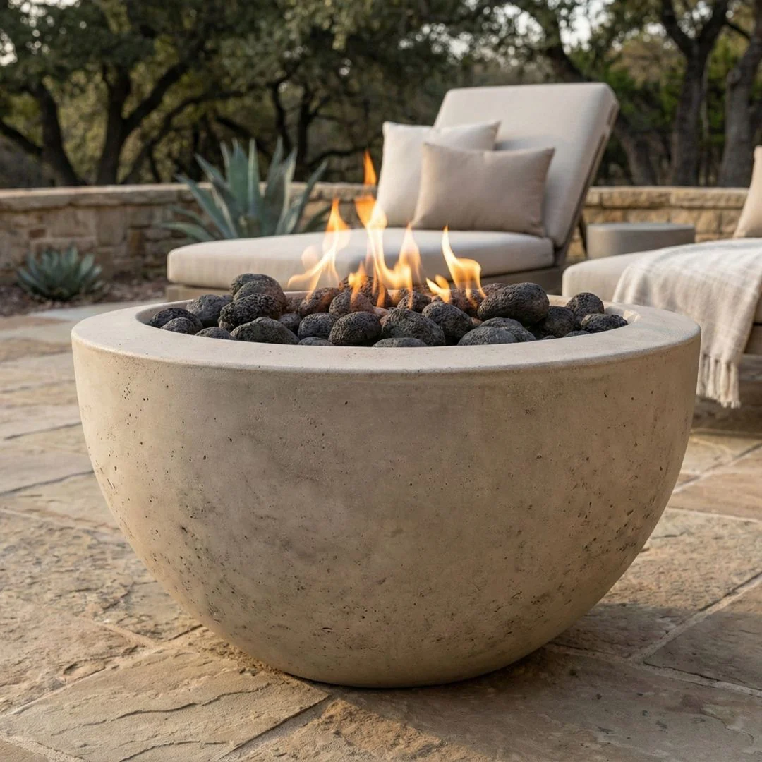 Moderno 3 Fire Bowl - Gas Fire Pit - Image 3
