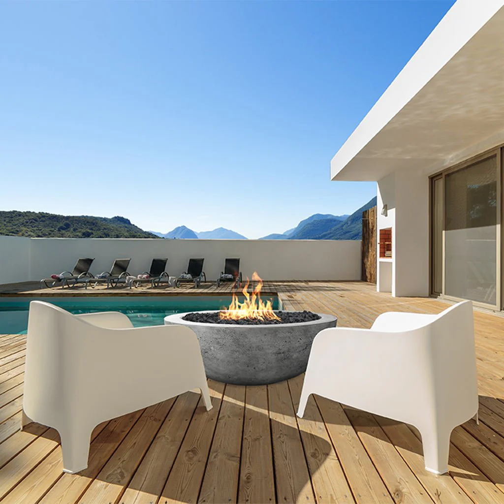 Moderno 4 Fire Bowl - Gas Fire Pit - Image 15