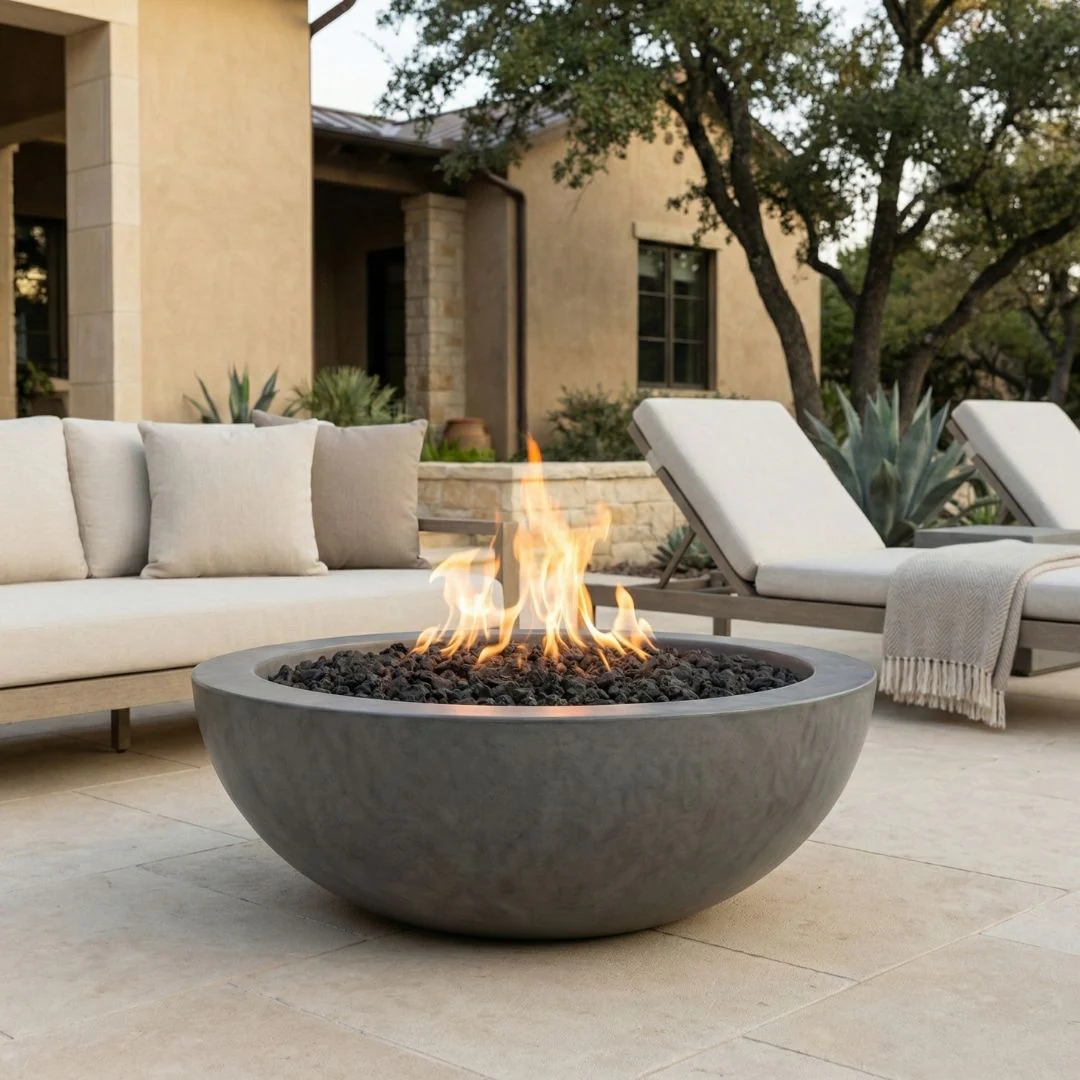 Moderno 4 Fire Bowl - Gas Fire Pit - Image 6