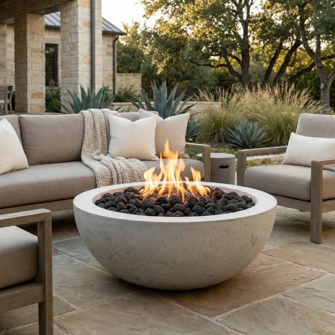 Moderno 4 Fire Bowl - Gas Fire Pit - Image 7