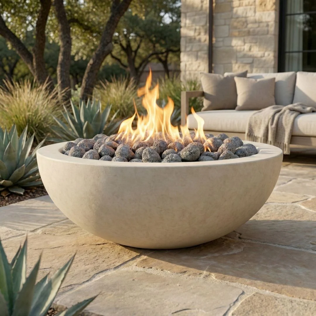 Moderno 5 Fire Bowl - Gas Fire Pit - Image 10