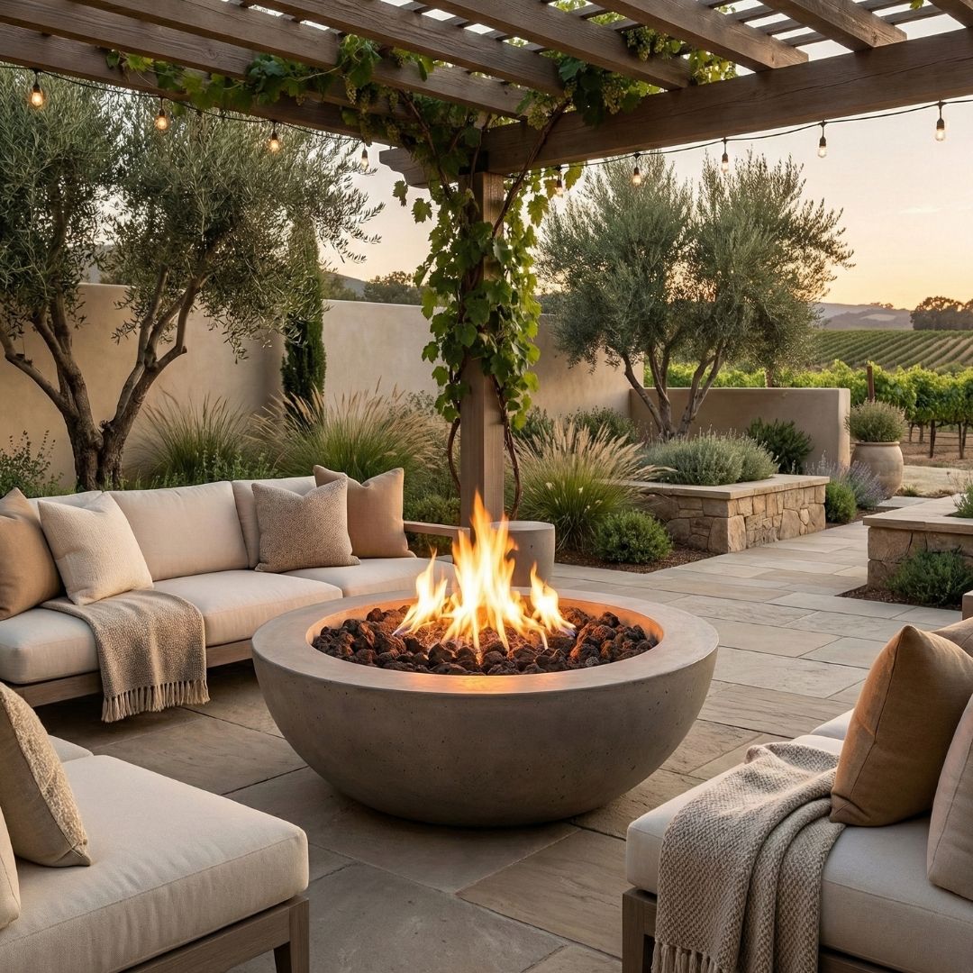 Moderno 5 Fire Bowl - Gas Fire Pit - Image 5