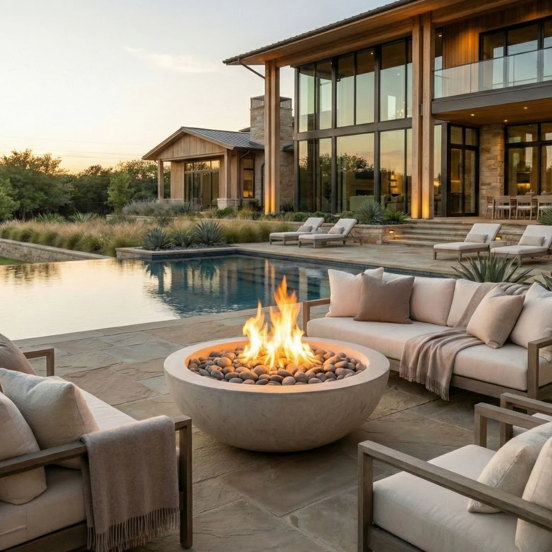 Moderno 5 Fire Bowl - Gas Fire Pit - Image 7