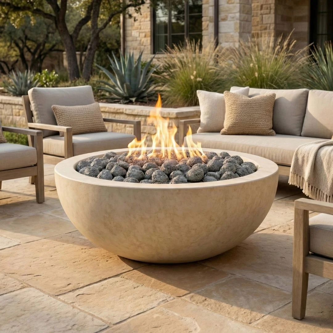 Moderno 5 Fire Bowl - Gas Fire Pit - Image 8