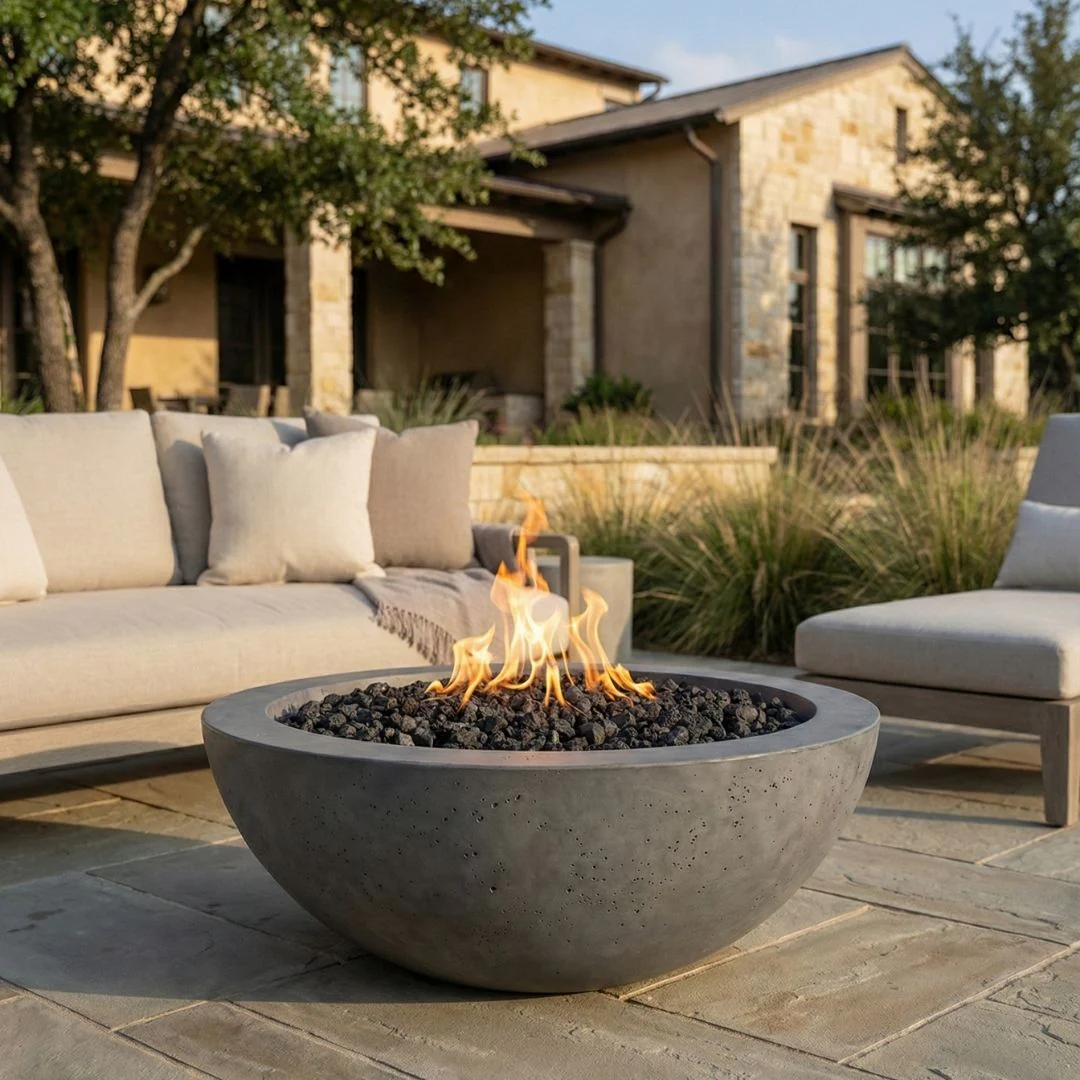 Moderno 6 Fire Bowl - Gas Fire Pit - Image 2