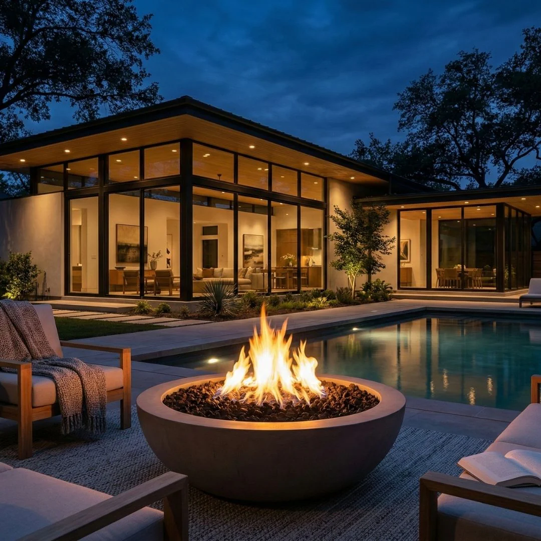 Moderno 6 Fire Bowl - Gas Fire Pit - Image 3
