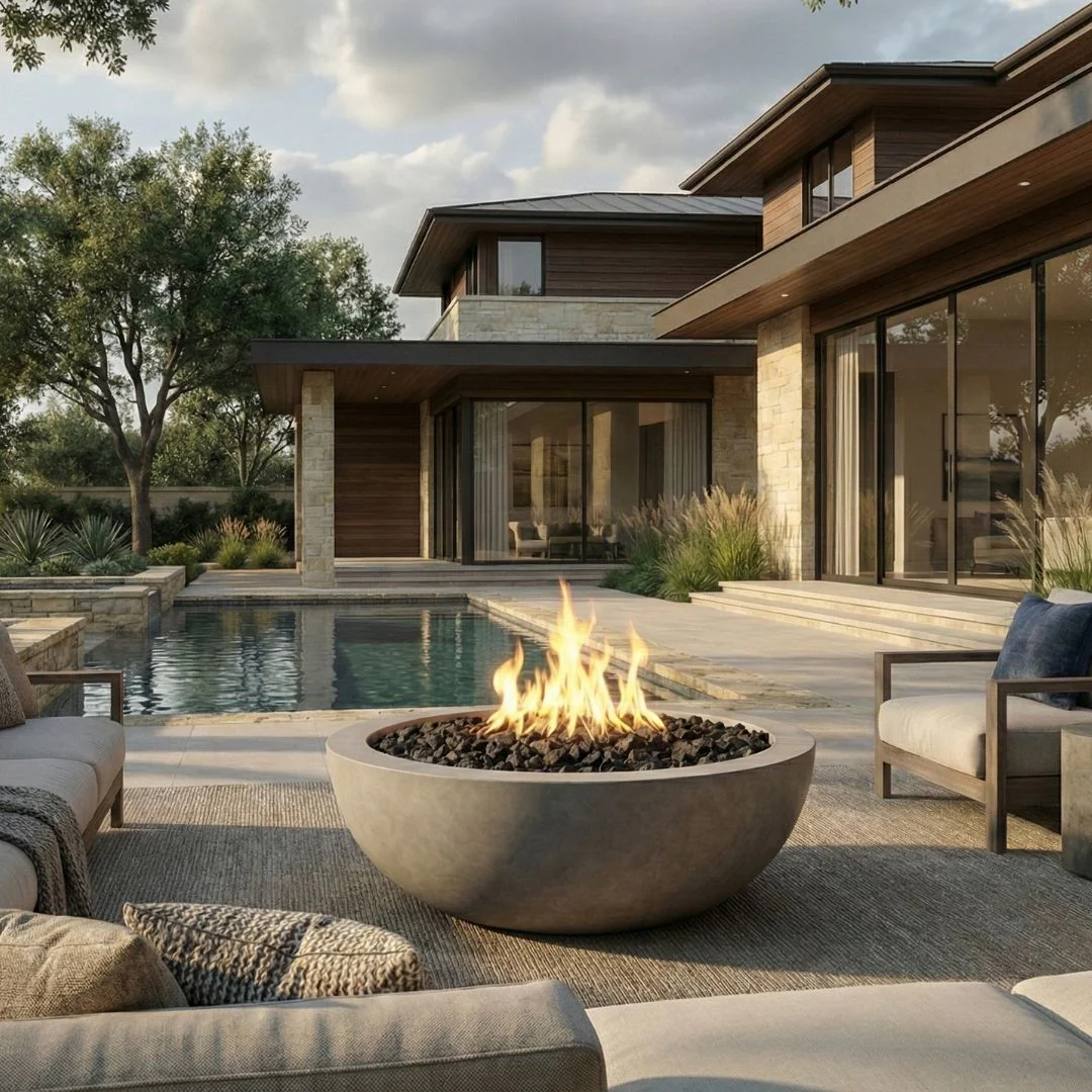 Moderno 6 Fire Bowl - Gas Fire Pit - Image 4