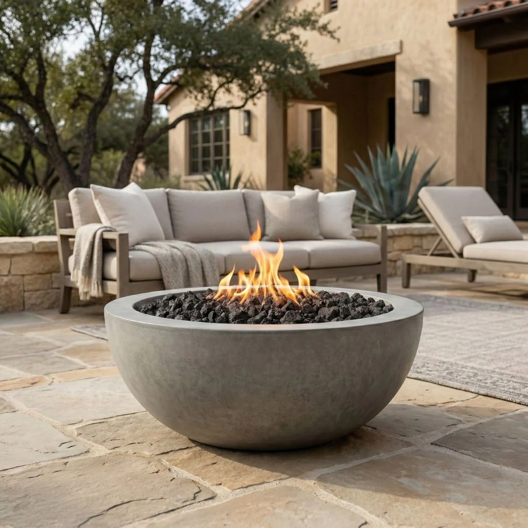 Moderno 6 Fire Bowl - Gas Fire Pit - Image 5