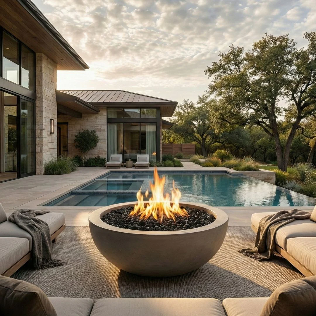 Moderno 6 Fire Bowl - Gas Fire Pit - Image 6