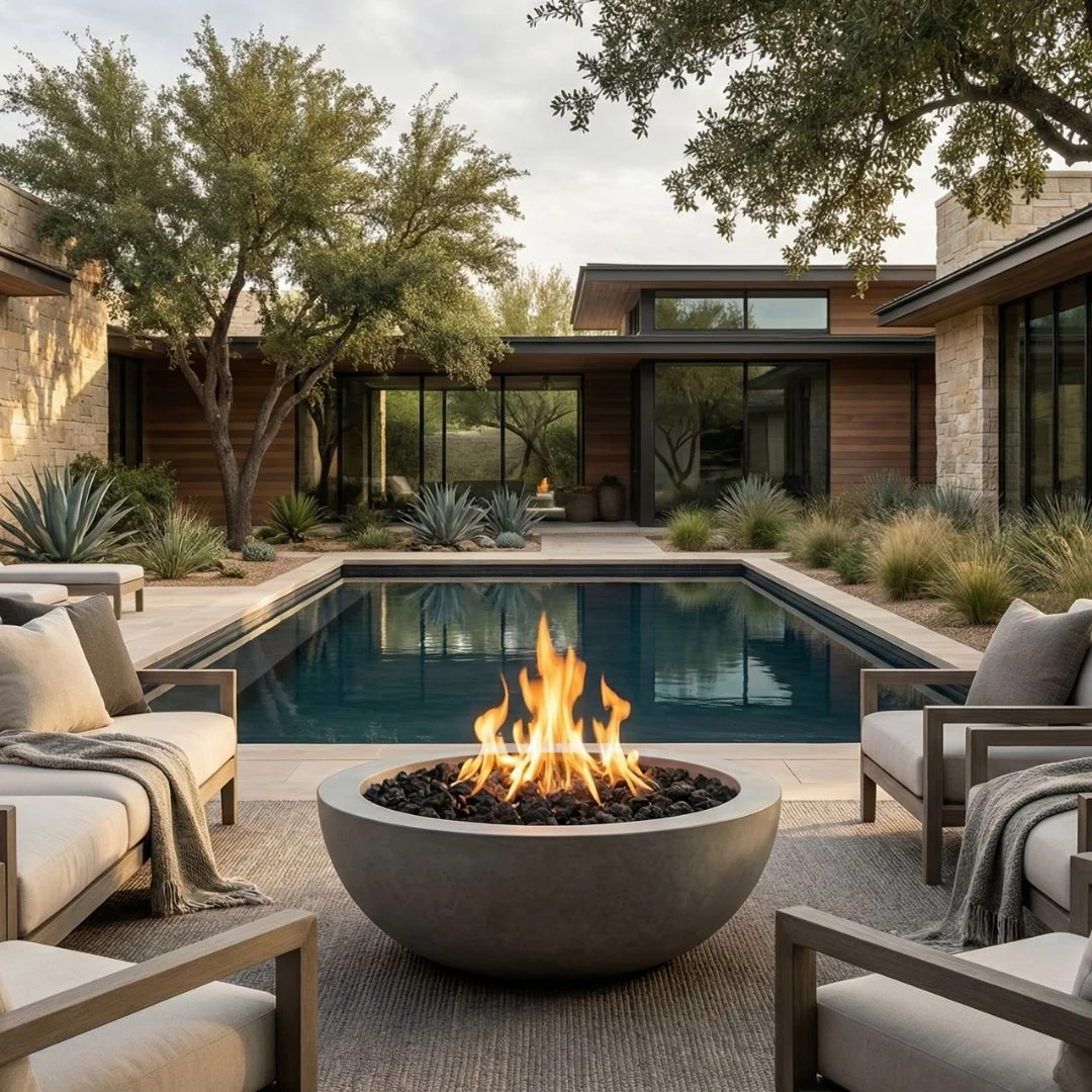 Moderno 6 Fire Bowl - Gas Fire Pit - Image 8
