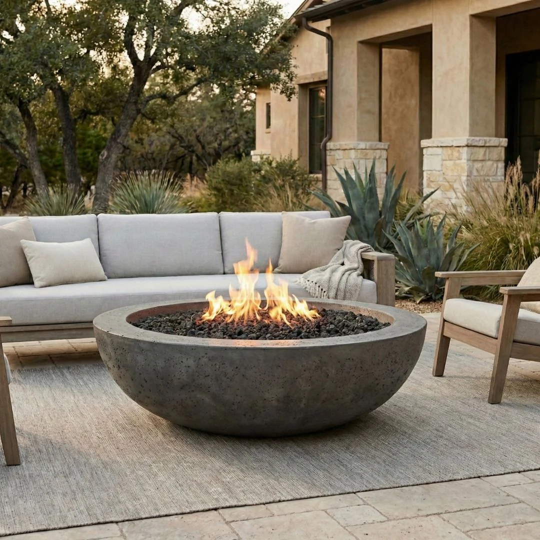 Moderno 70 Fire Bowl - Gas Fire Pit - Image 2