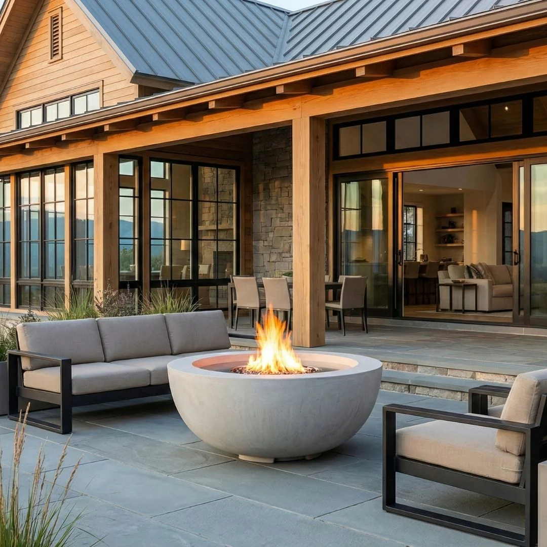 Moderno 8 Fire Bowl - Gas Fire Pit - Image 12