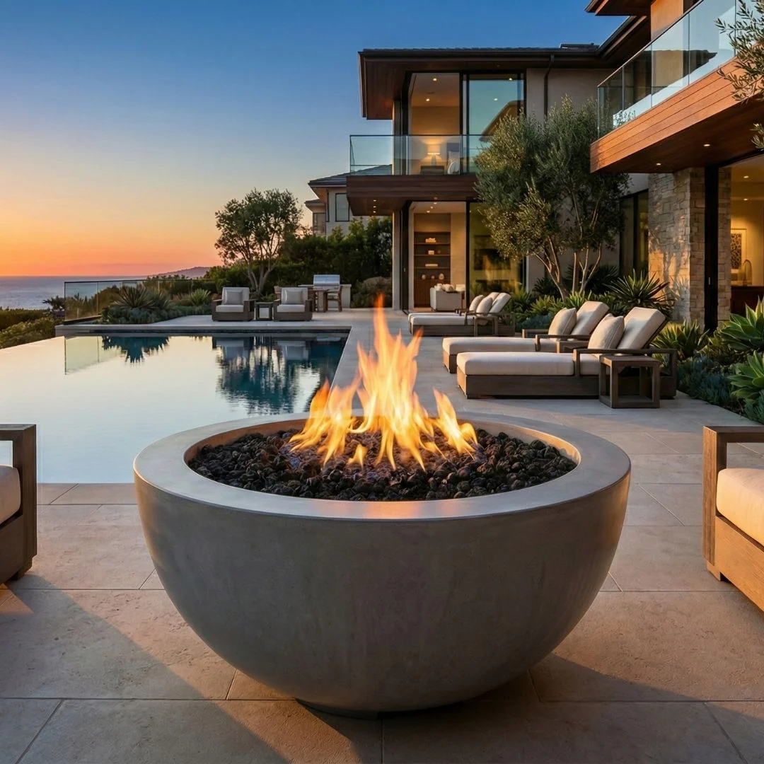 Moderno 8 Fire Bowl - Gas Fire Pit - Image 5