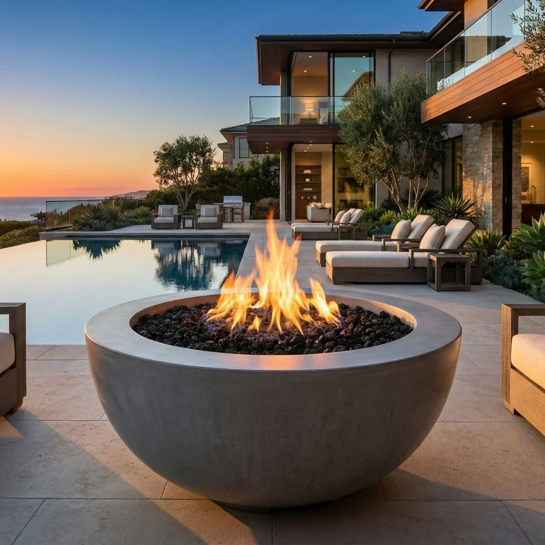 Moderno 8 Fire Bowl - Gas Fire Pit - Image 7