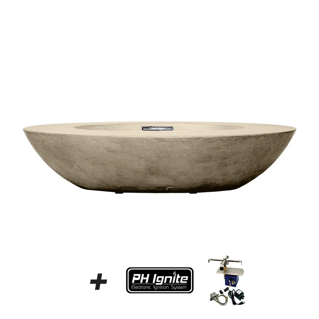 Ovale Fire Bowl - Gas Fire Pit - Image 14