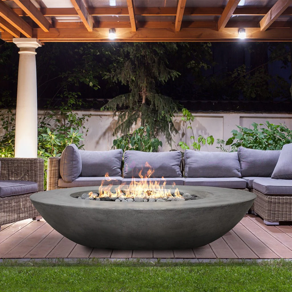 Ovale Fire Bowl - Gas Fire Pit - Image 2