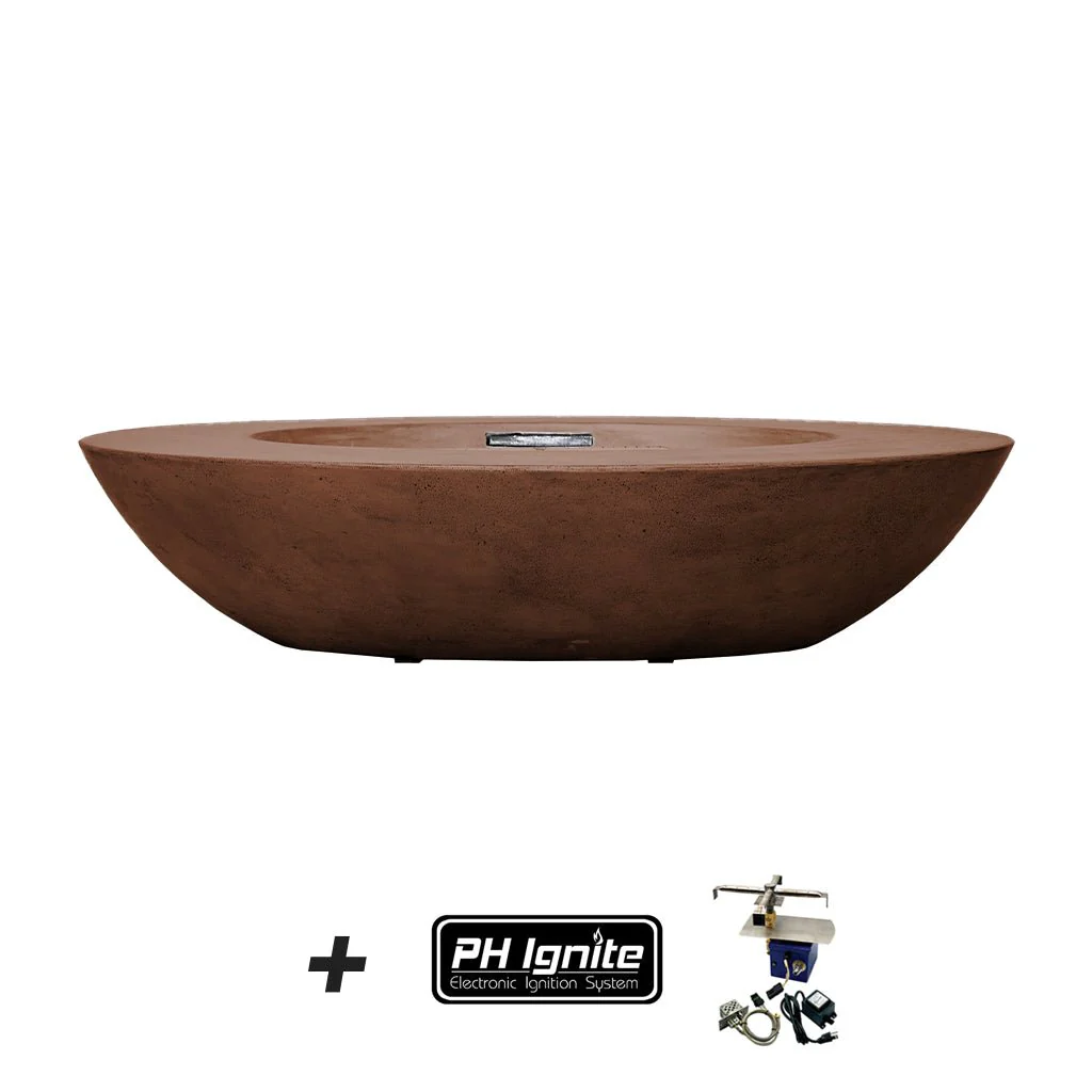 Ovale Fire Bowl - Gas Fire Pit - Image 4