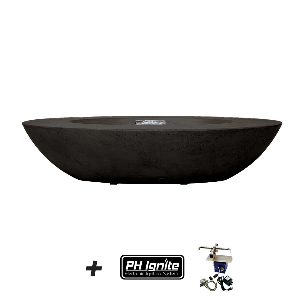 Ovale Fire Bowl - Gas Fire Pit - Image 6
