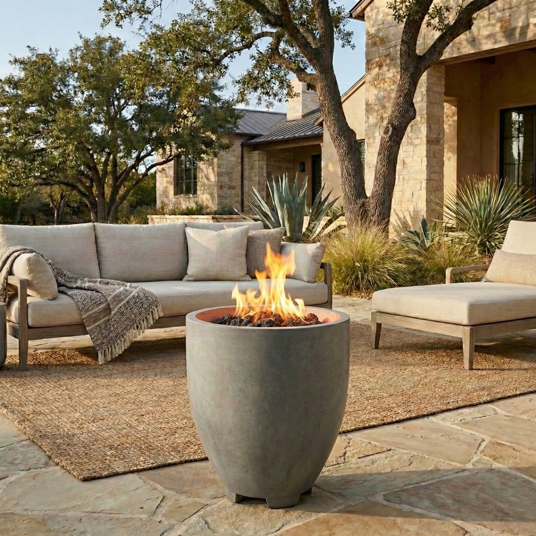 Pentola 1 Fire Bowl - Gas Fire Pit - Image 2