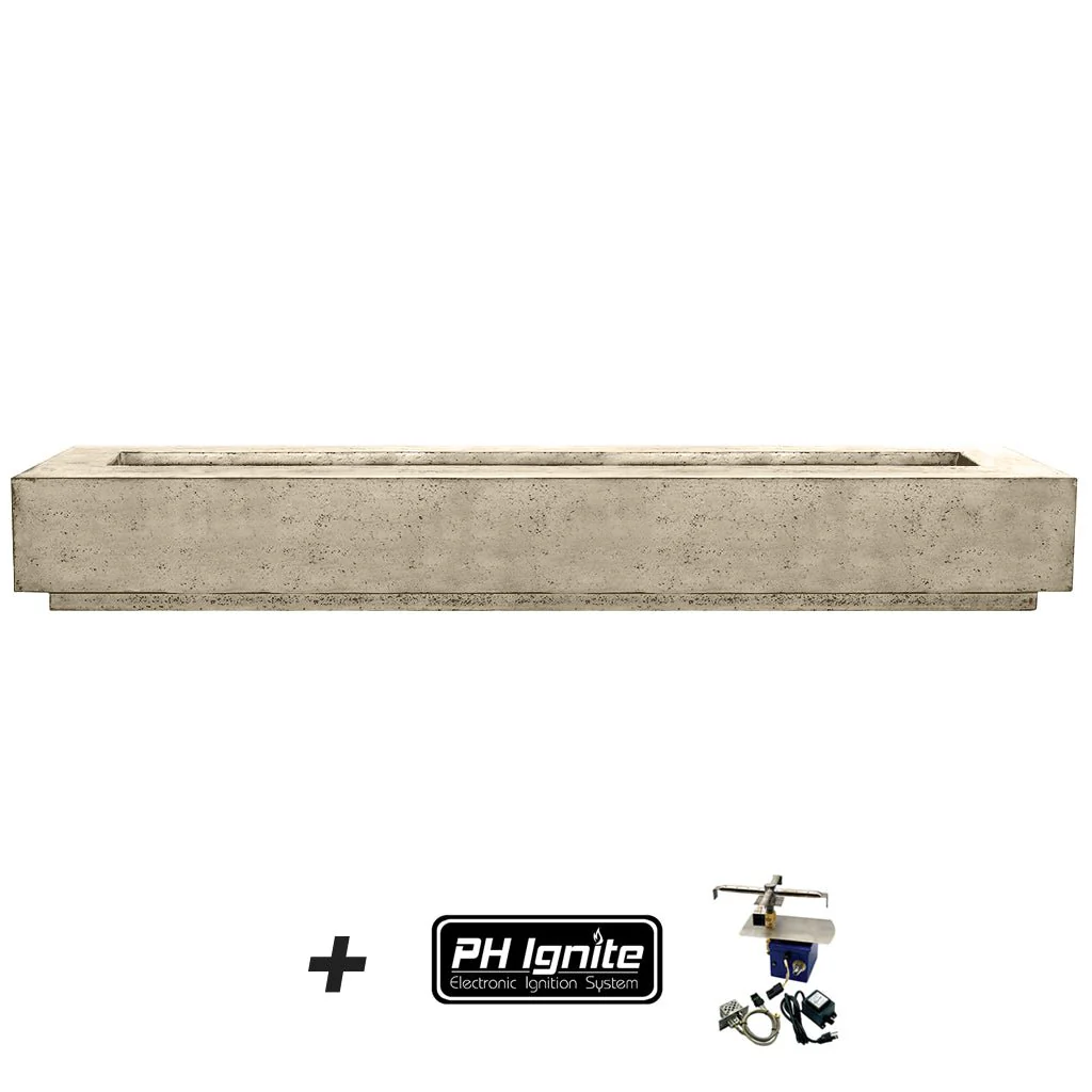 Tavola 110 Fire Table with Winguard - Gas Fire Pit - Image 14