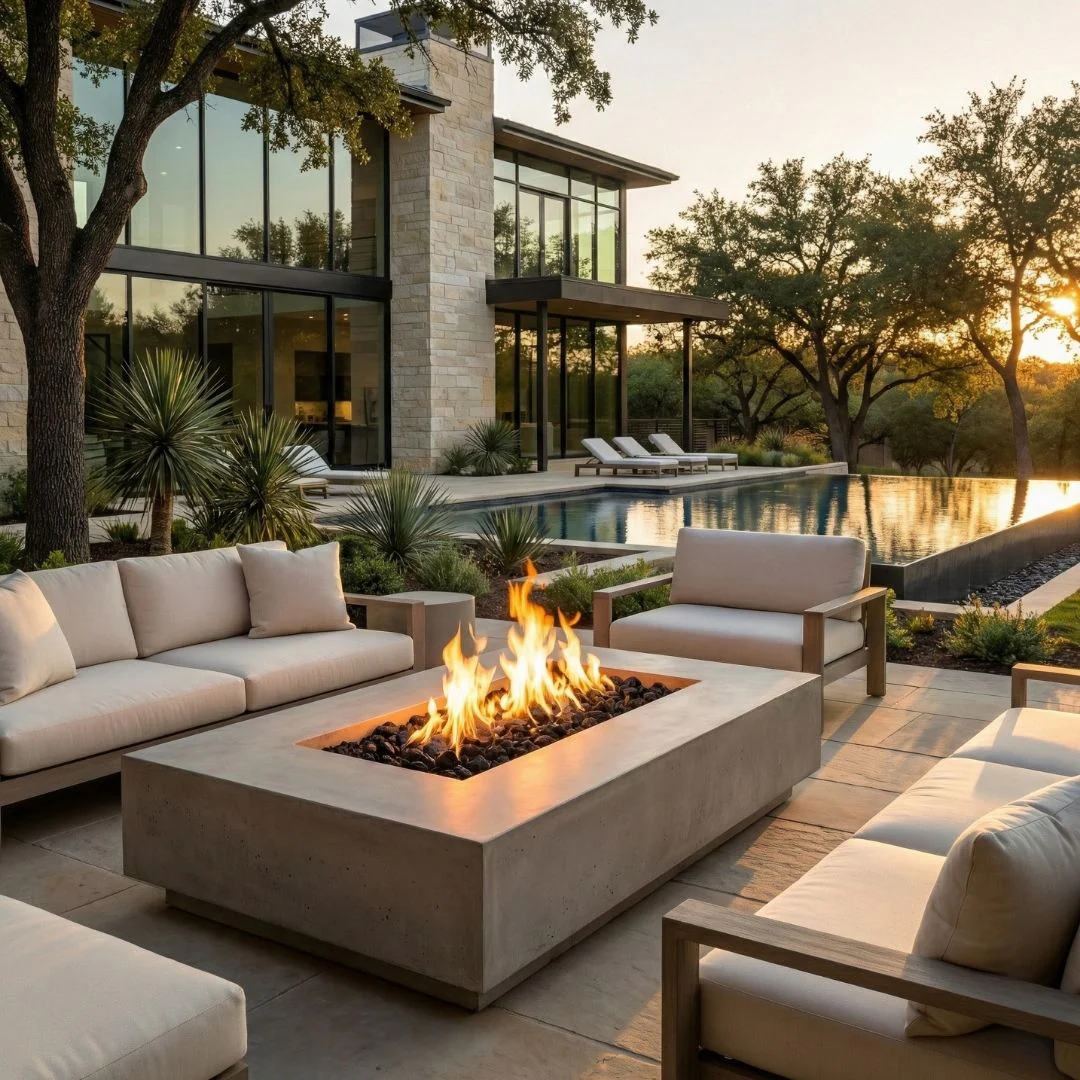 Tavola 8 Fire Table - Gas Fire Pit - Image 2