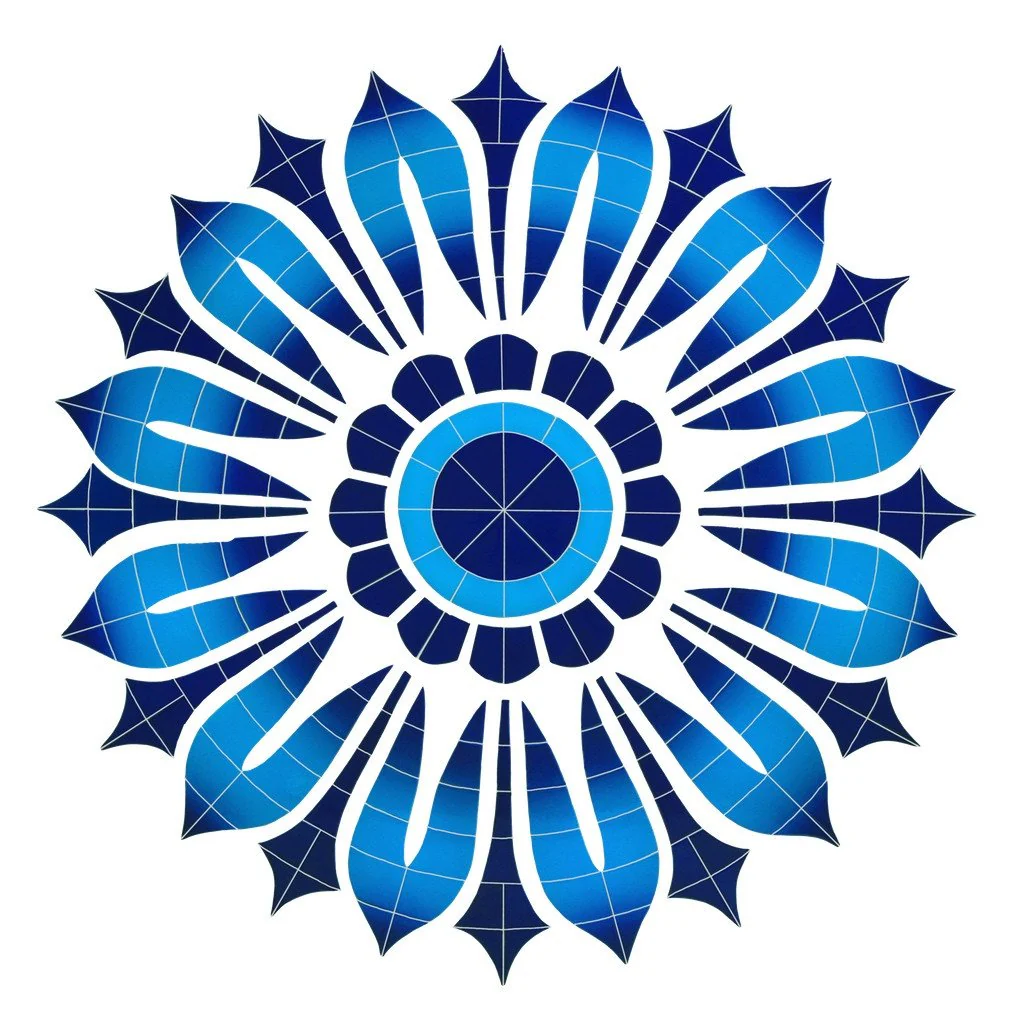 Provincial Medallion - Pool Mosaic