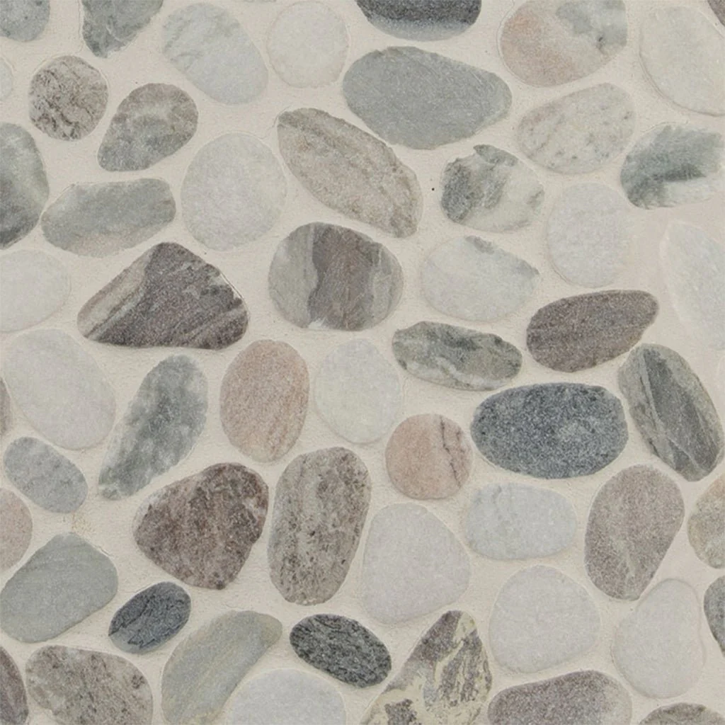 Puebla Greige - Pebble Tile