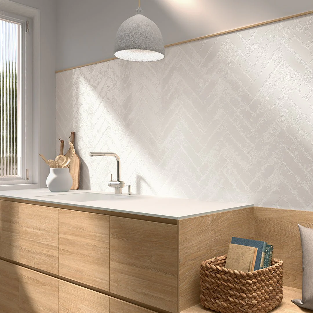 Pukka Cotton White, 2.5" x 10" - Ceramic Tile - Image 2