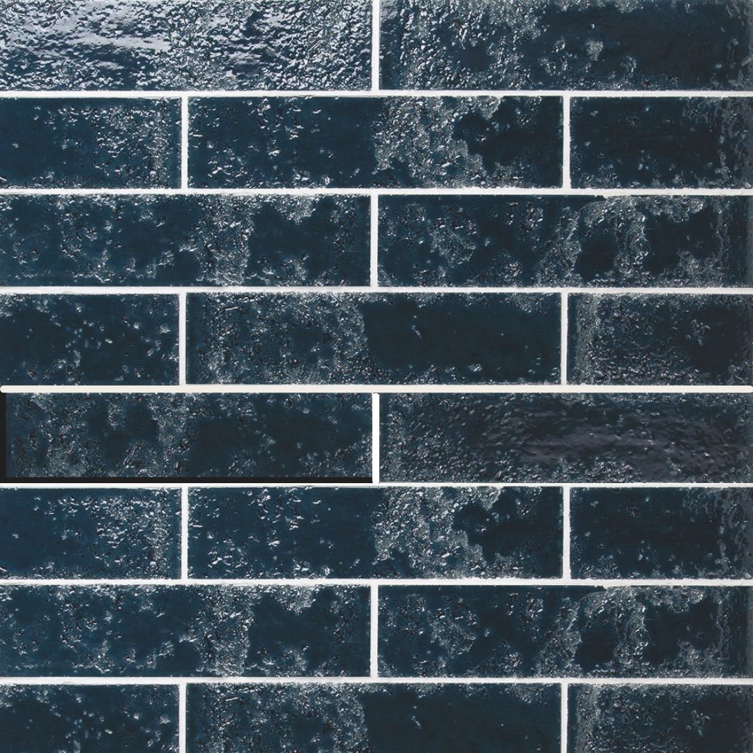 Pukka Prussian Blue, 2.5" x 10" - Ceramic Tile