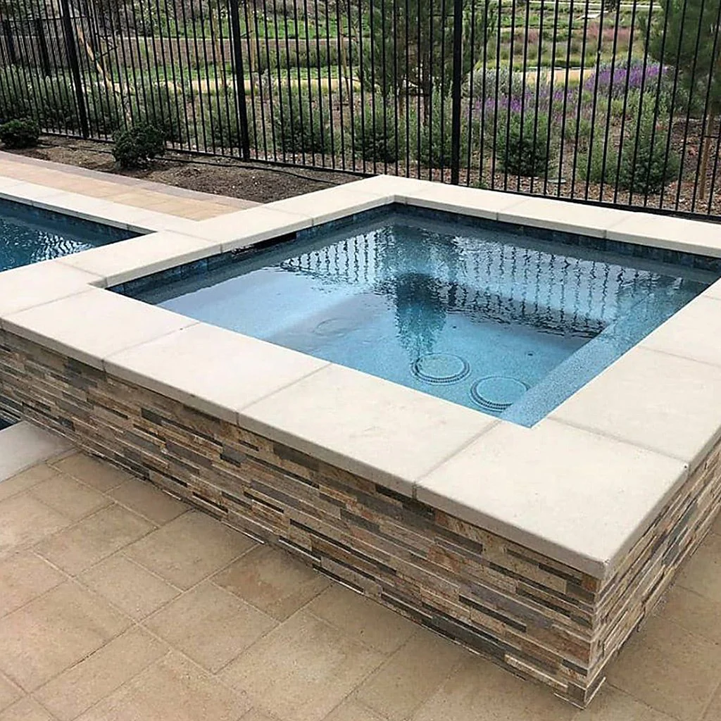 Quarzo Gold, Interlocking - Porcelain Pool Tile - Image 8