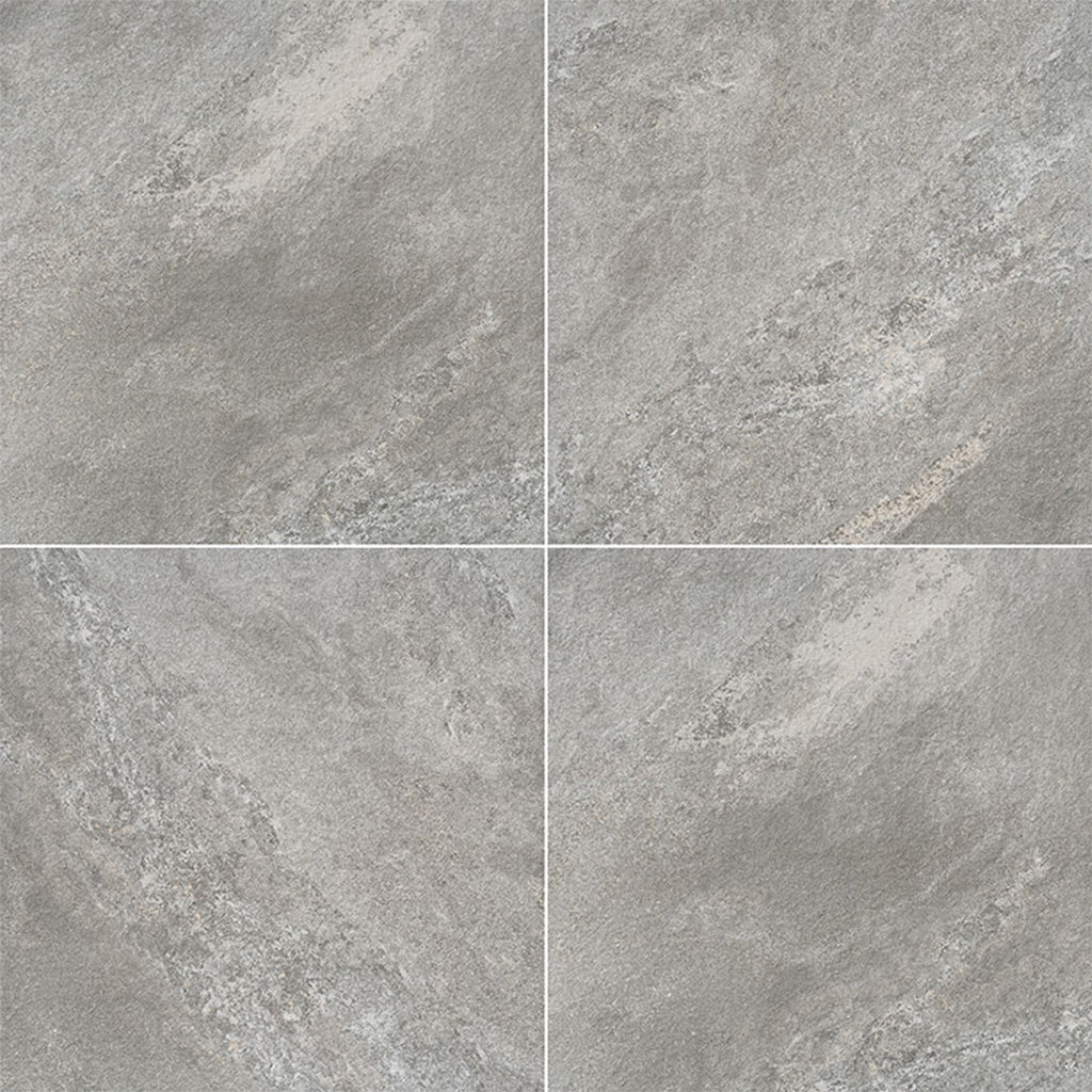 Quarzo Gray, 24" x 24" - 2CM Outdoor Porcelain Paver