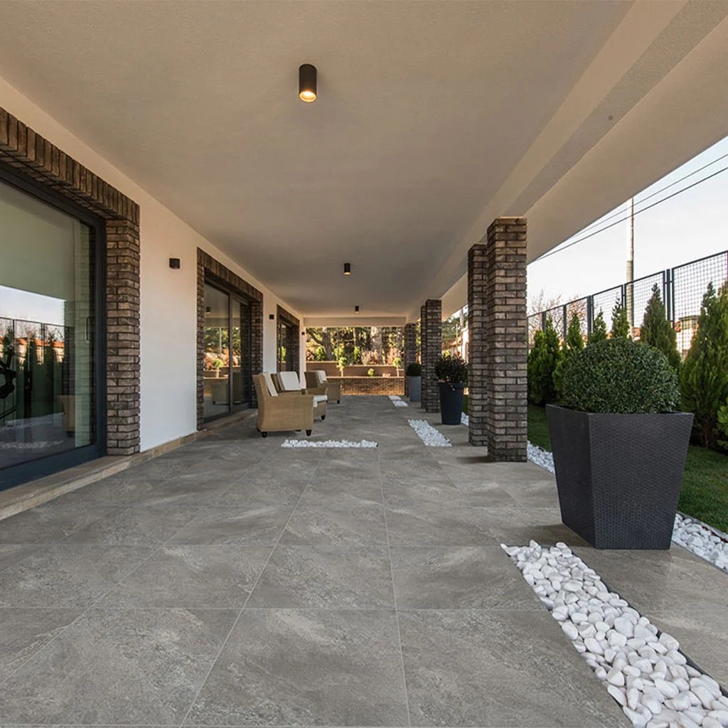 Quarzo Gray, 24" x 24" - 2CM Outdoor Porcelain Paver - Image 2