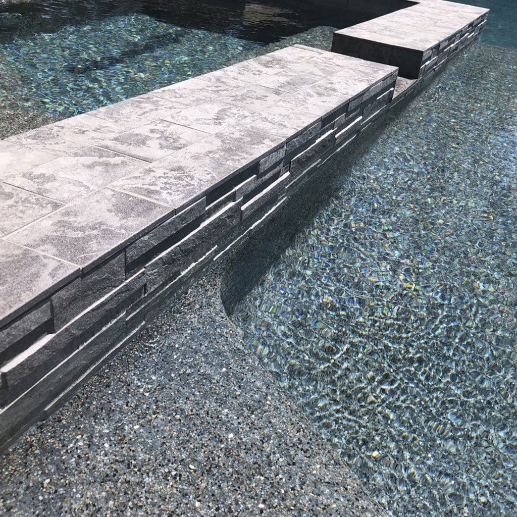 Quarzo Steel, Interlocking - Porcelain Pool Tile - Image 4
