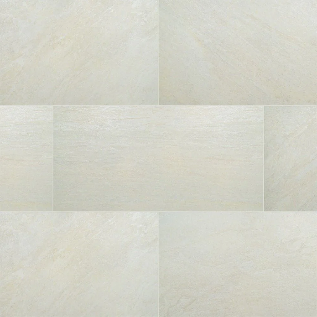Legions Quartz White, 24" x 48" - 2CM Outdoor Porcelain Paver