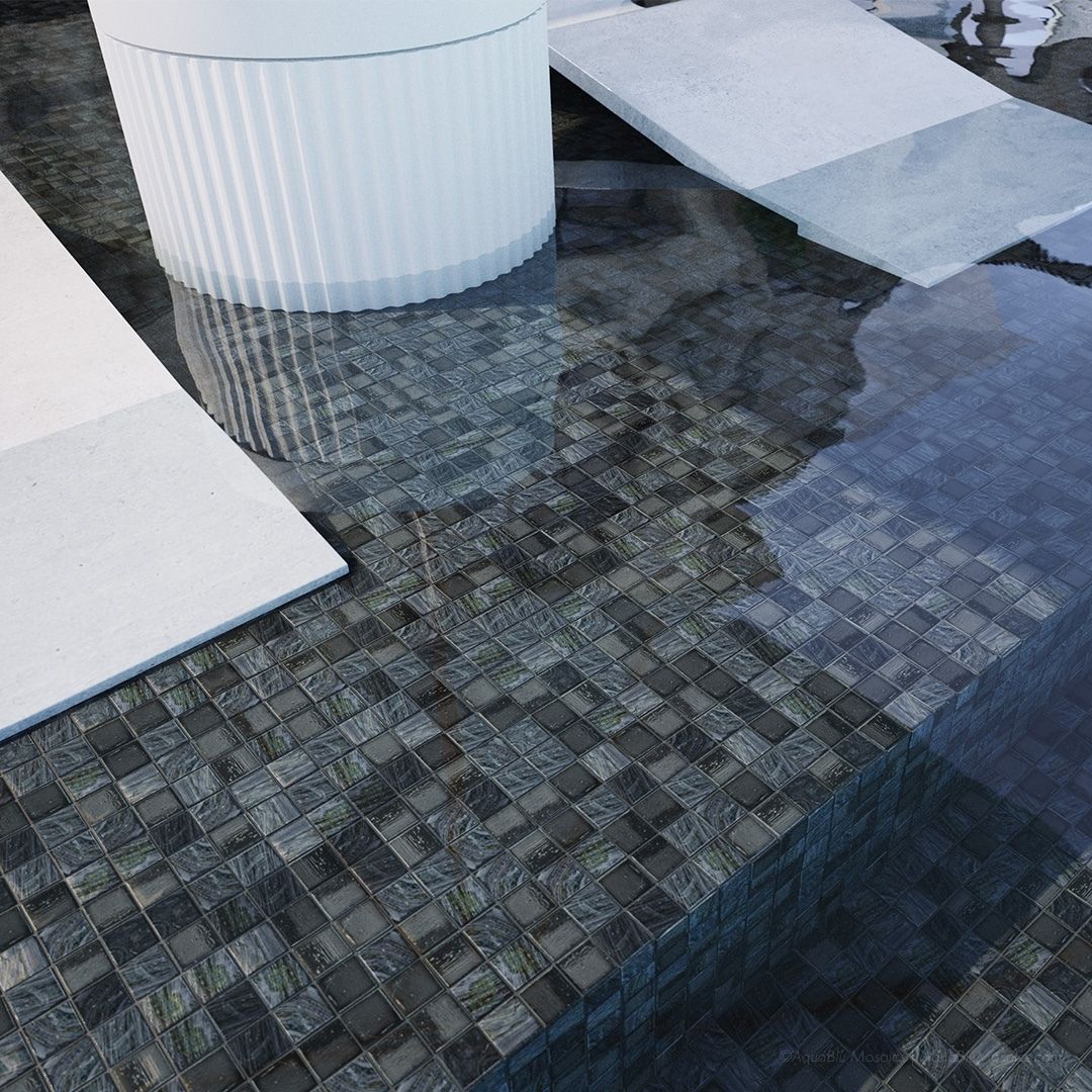 Rachele, 3/4" x  3/4" Glass  Tile - Image 3