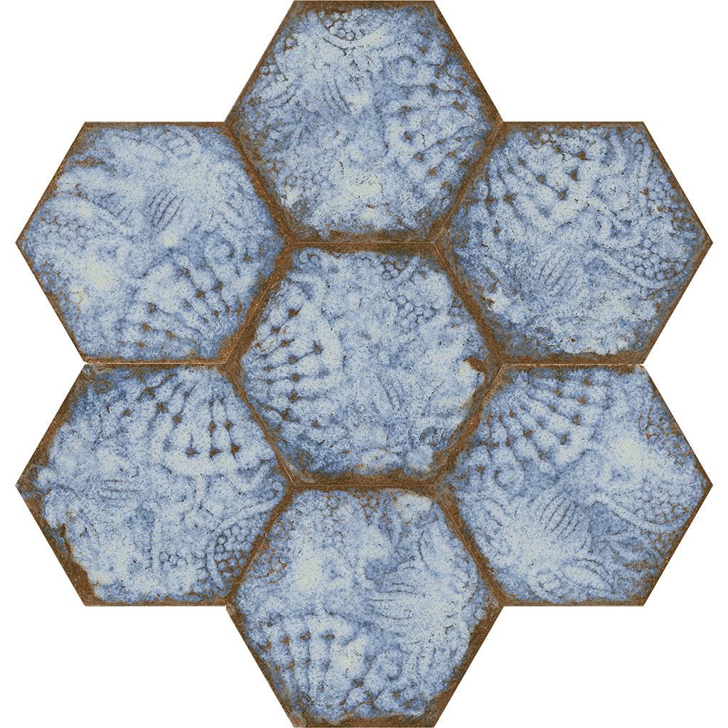 Reactive Marina, Hexagon - Porcelain Tile - Image 4