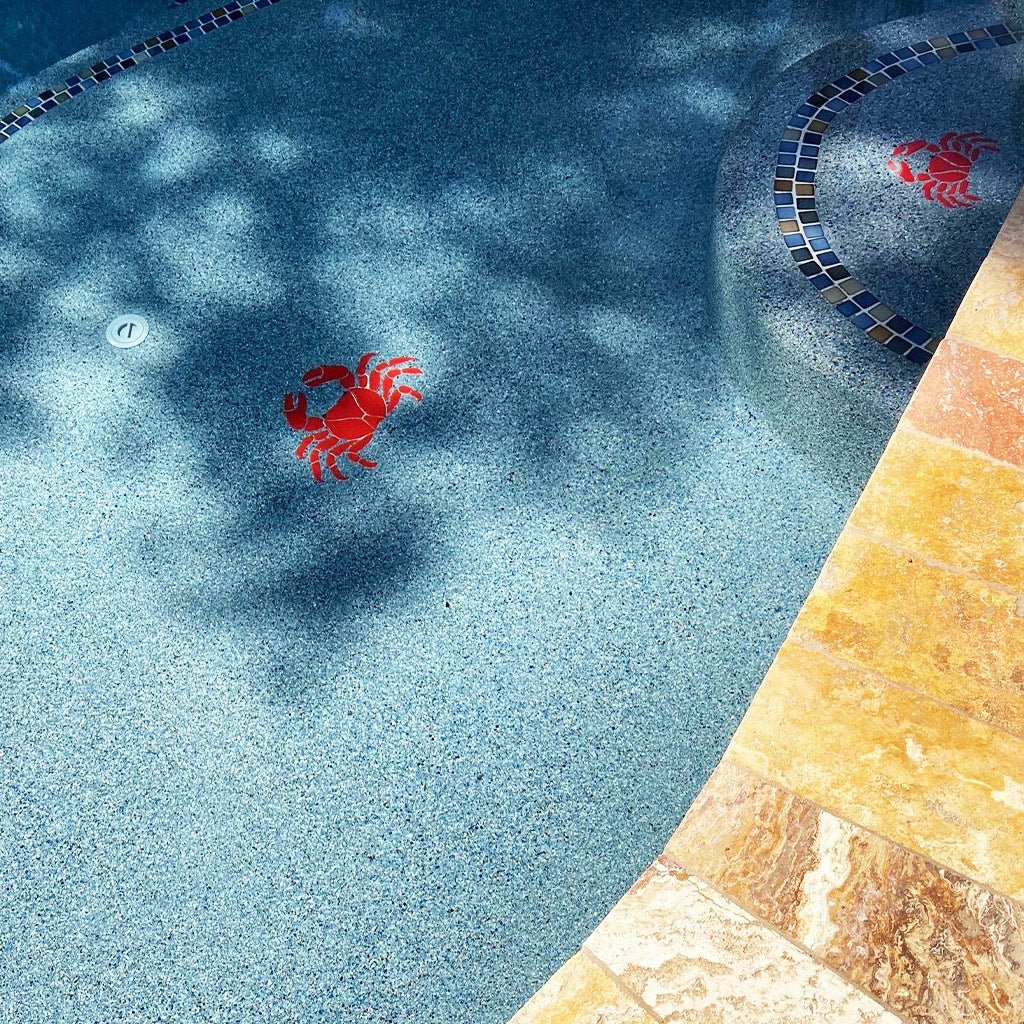 Red Crab - Pool Mosaic - Image 2