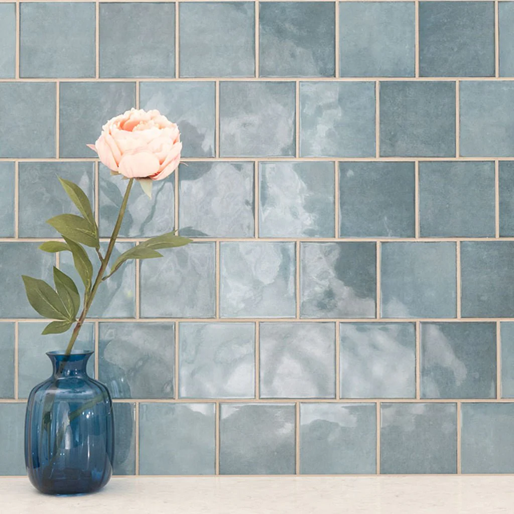 Renzo Denim, 5" x 5" - Ceramic Tile - Image 3