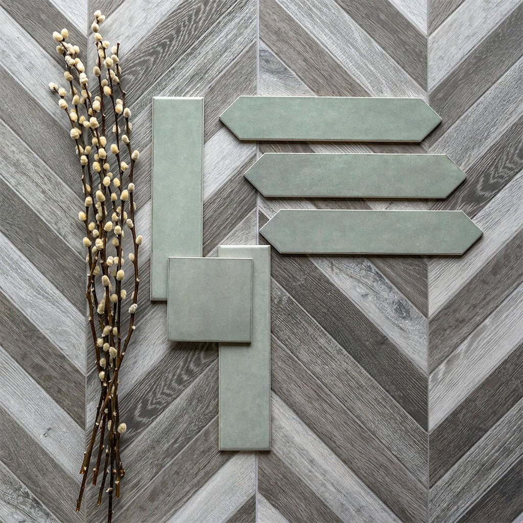 Renzo Jade, 3" x 12" - Ceramic Tile - Image 3