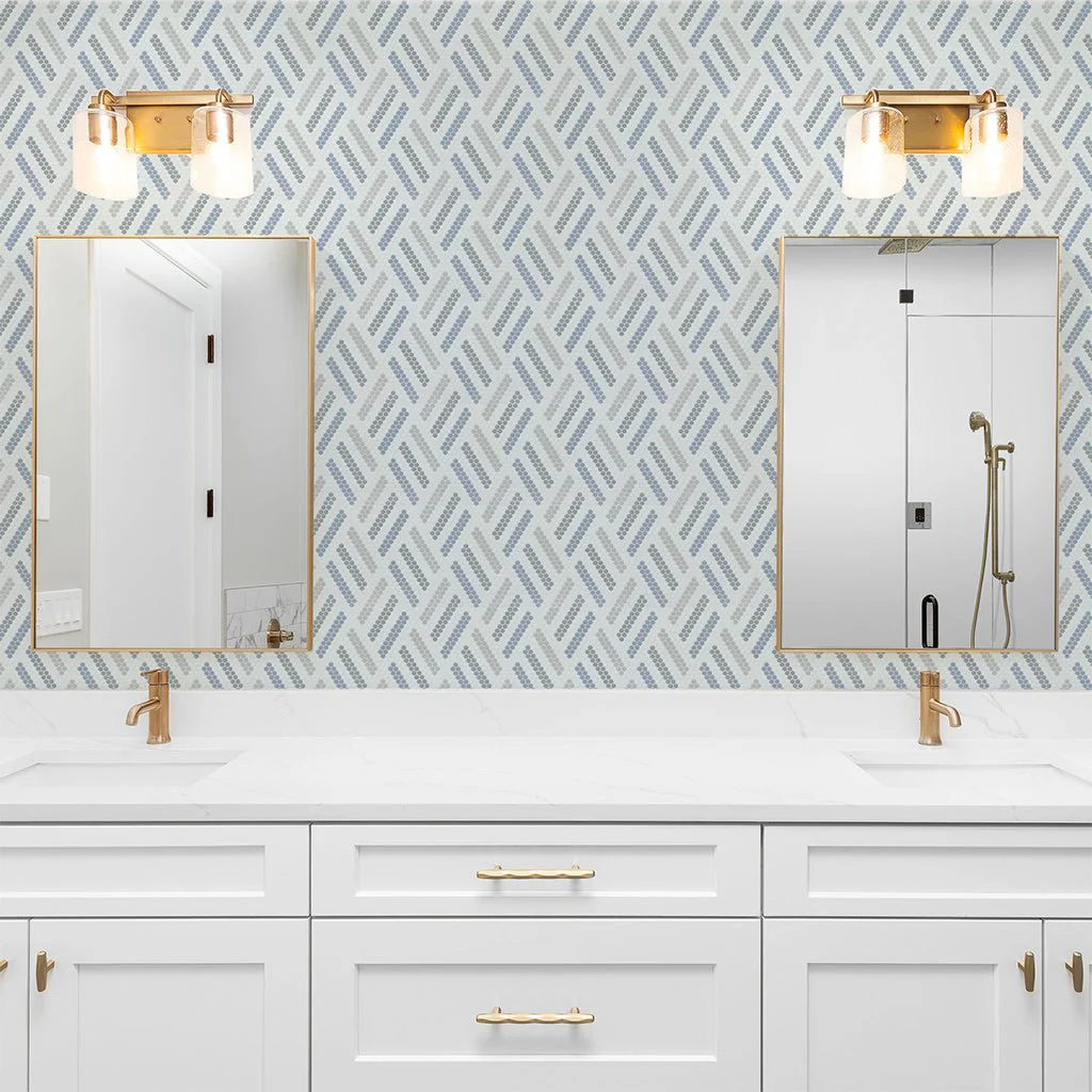Retro, Hexagon Mosaic - Glass Tile - Image 3