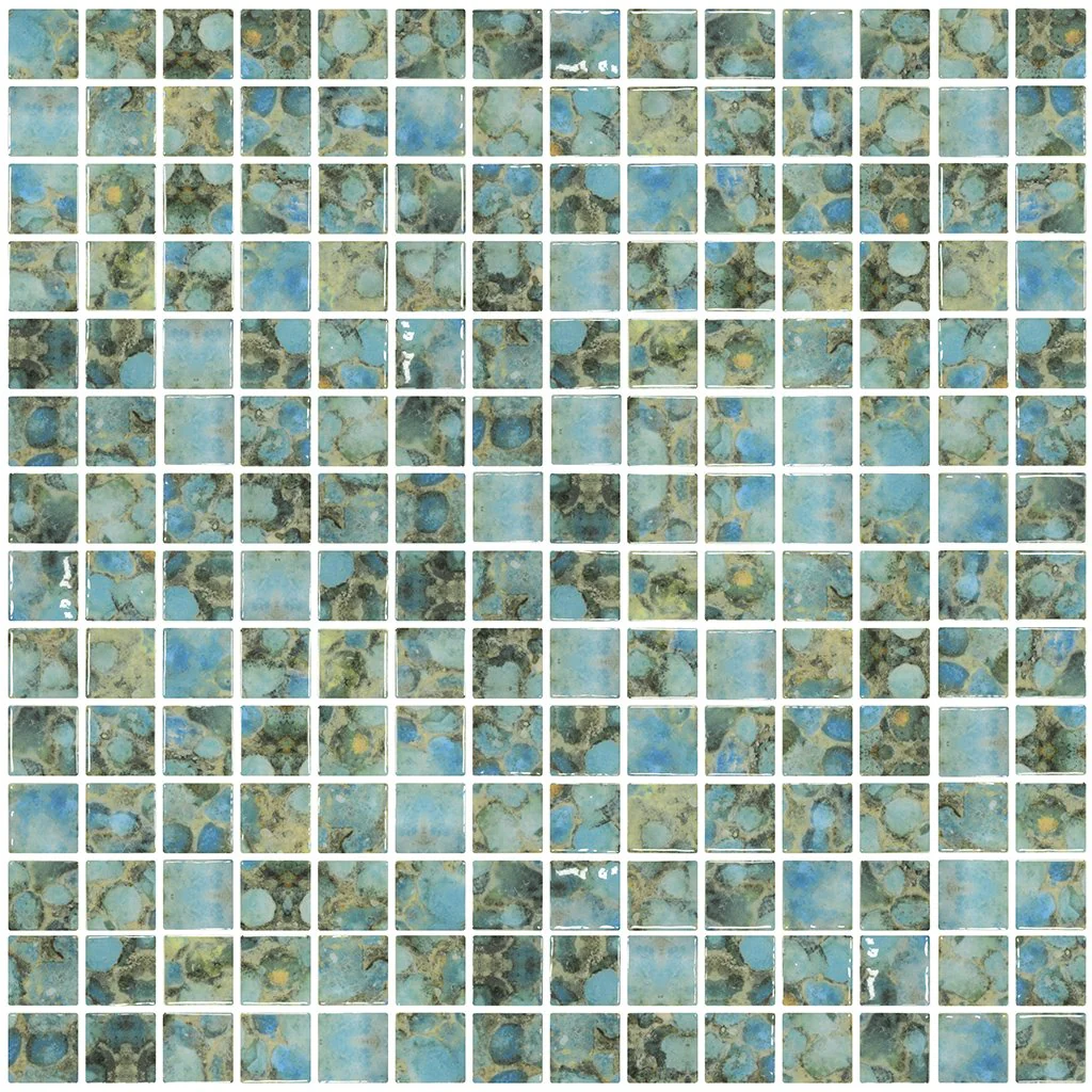 Rodas, 1" x 1" - Glass Tile