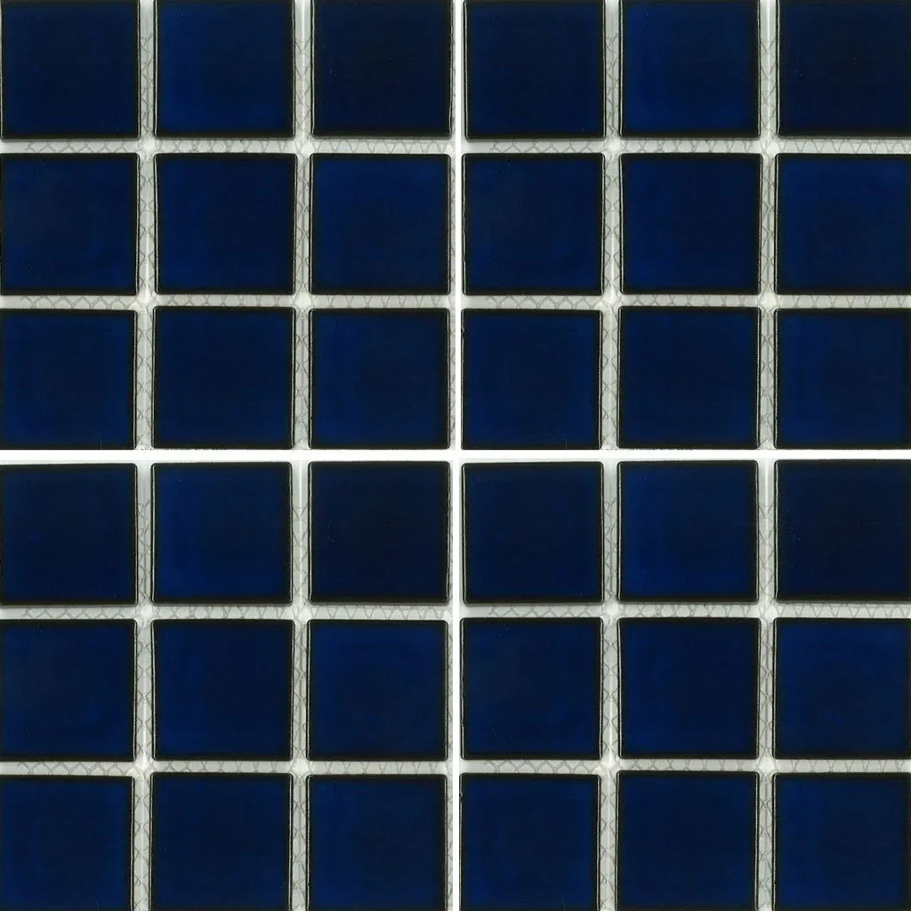 Royal Blue, 2" x 2" - Porcelain Pool Tile