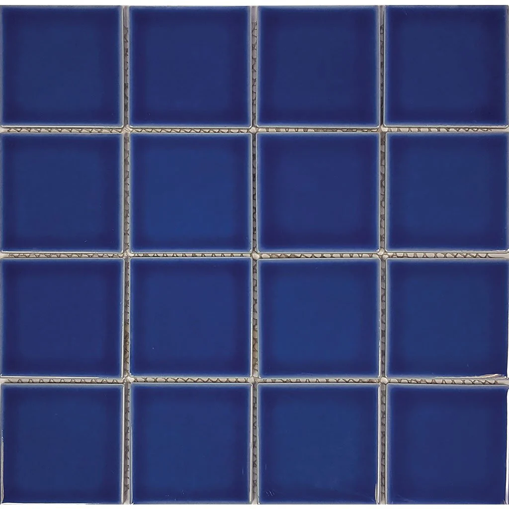 Royal Blue, 3" x 3" - Porcelain Pool Tile