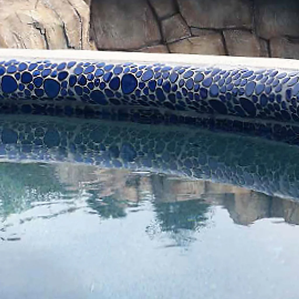 Royal Blue, Mixed - Porcelain Pool Tile - Image 3