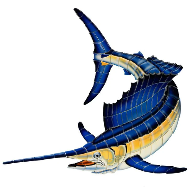 Sailfish - Reverse - Pool Mosaic
