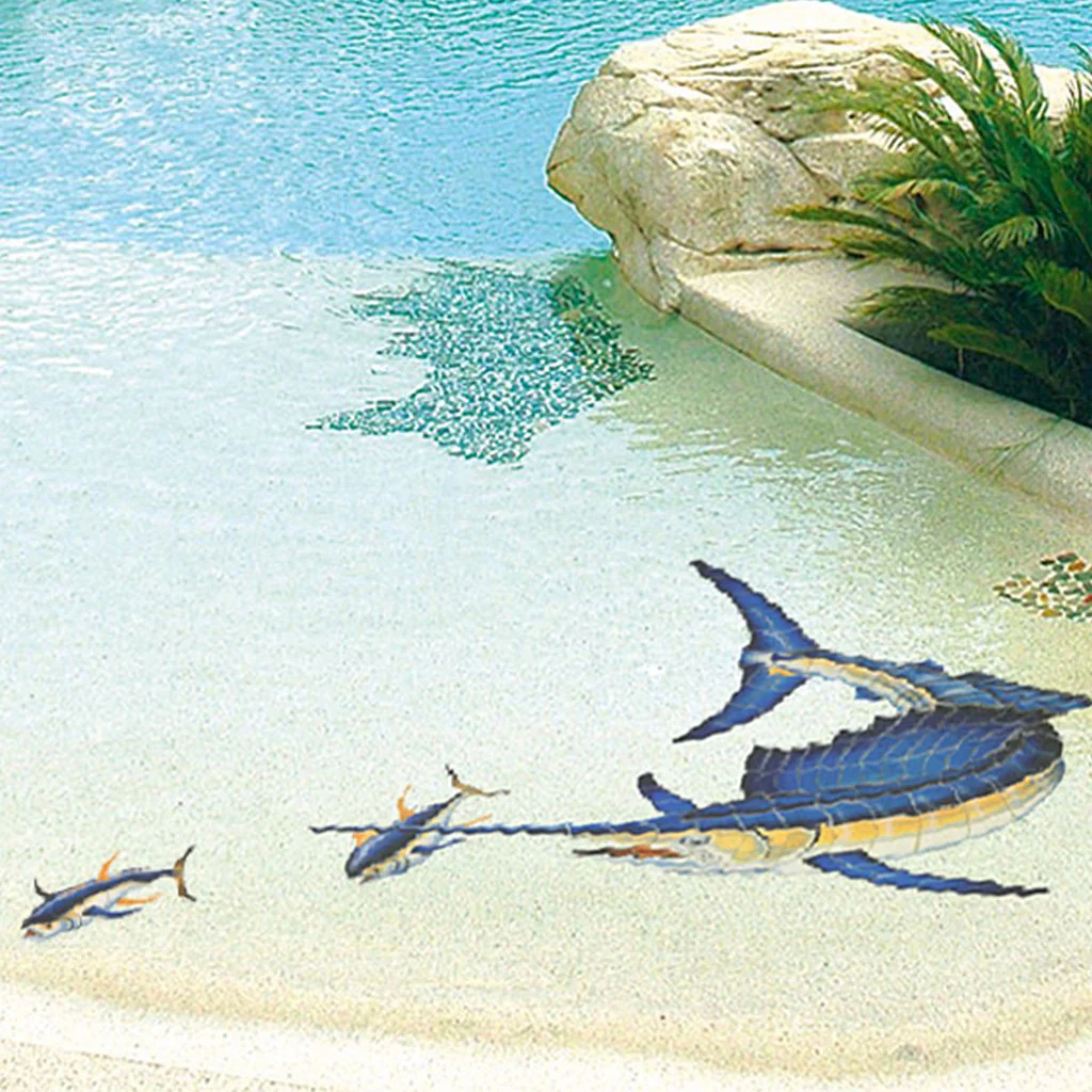 Sailfish - Reverse - Pool Mosaic - Image 2