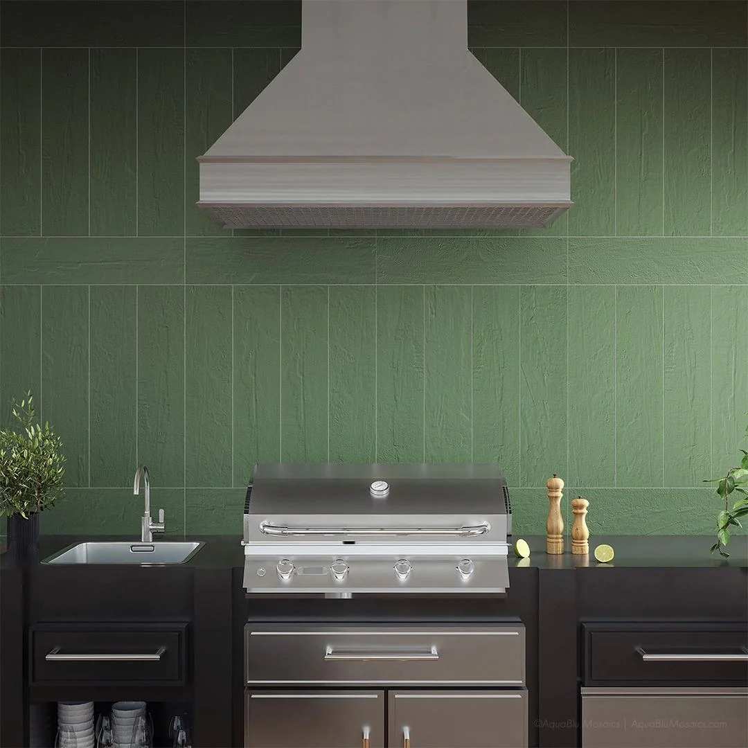 Saltstone Venetian Clover, 6" x 24" - Porcelain Tile - Image 3