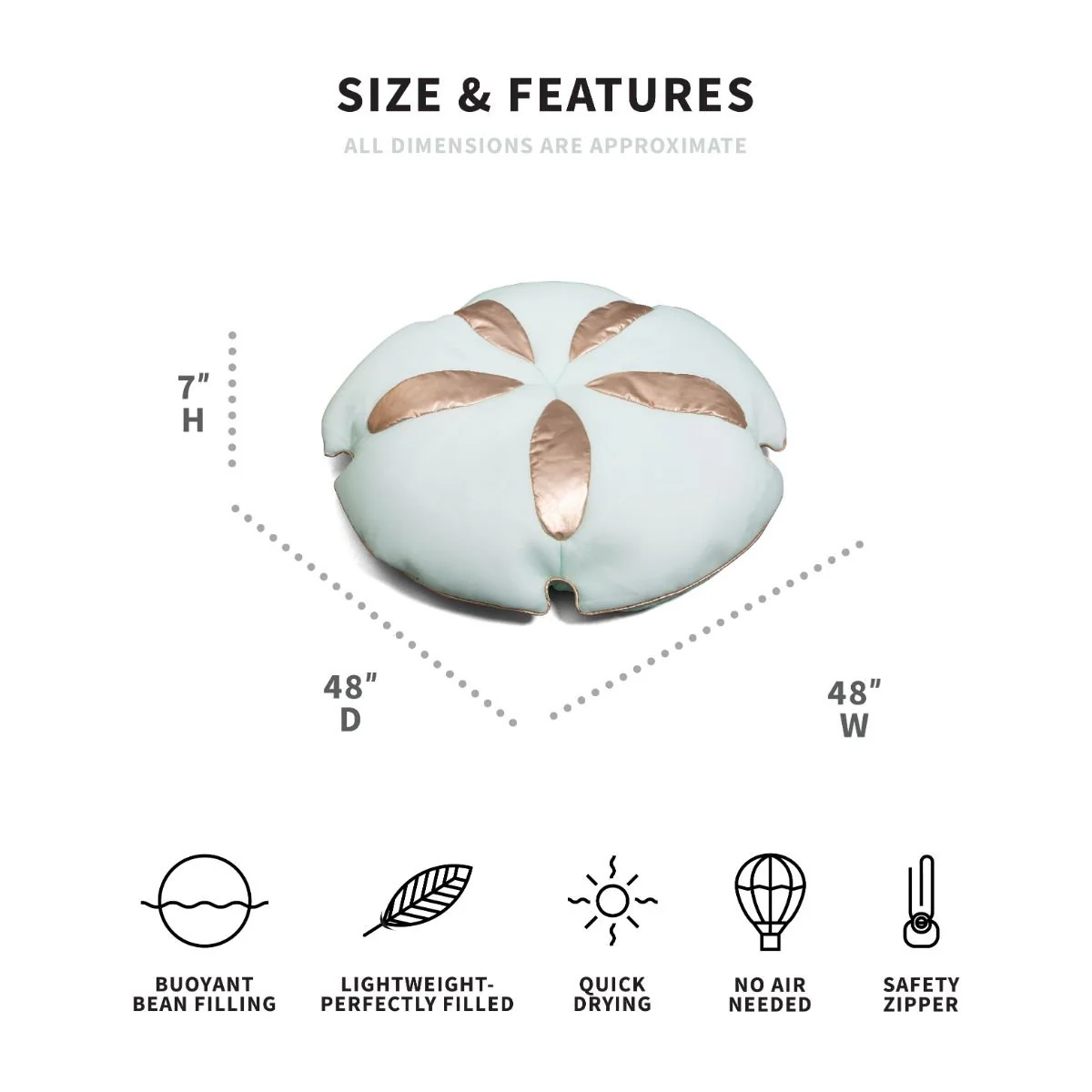 Sand Dollar - Pool Float - Image 3
