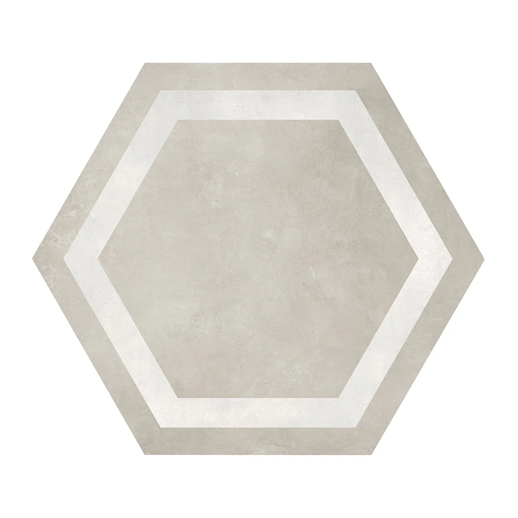 Sand Frame, Hexagon - Porcelain Tile