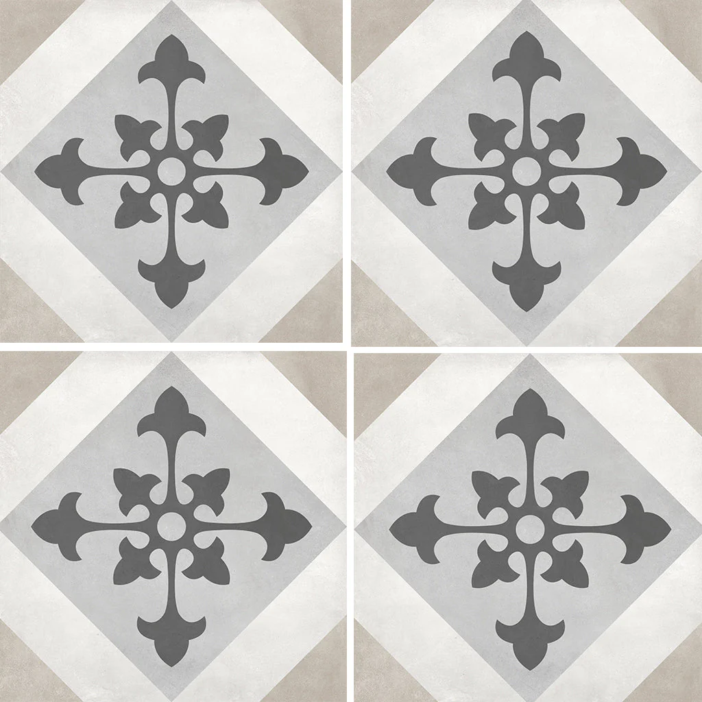 Sand North Star, 8" x 8" - Porcelain Tile